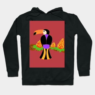 Purple Toucan Hoodie